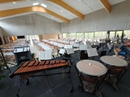 Une autre configuration de la grande salle (avant un concert)